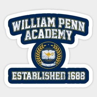 William Penn Academy Est. 1688 - The Goldbergs Sticker